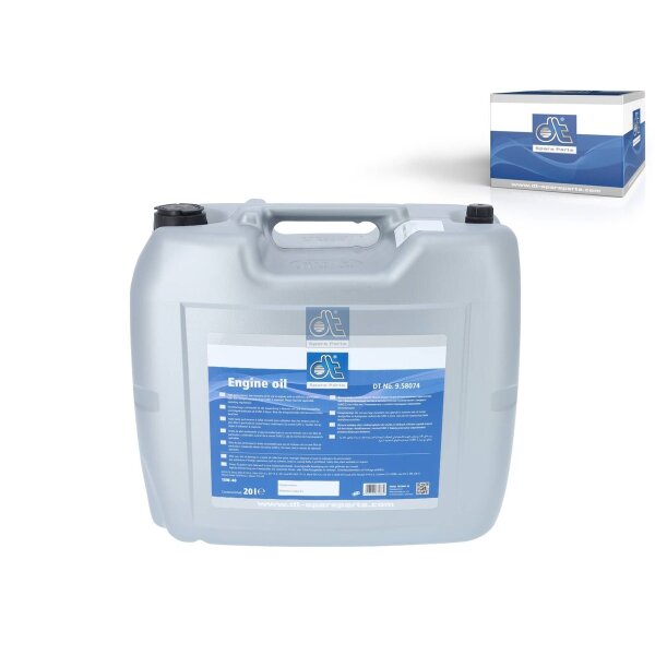 Engine Oil 20 l 15W-40 DT SPARE PARTS IAM-Expertise for various vehicles