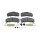 Brake Pad Set Disc Brake front axle DT SPARE PARTS for e.g. MAN TGA