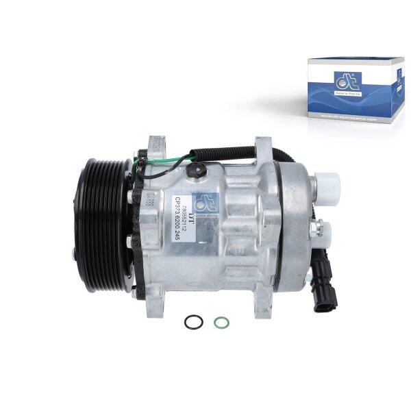 Klimakompressor 24 V Ø 119 mm DT SPARE PARTS IAM-Expertise passend für MAN