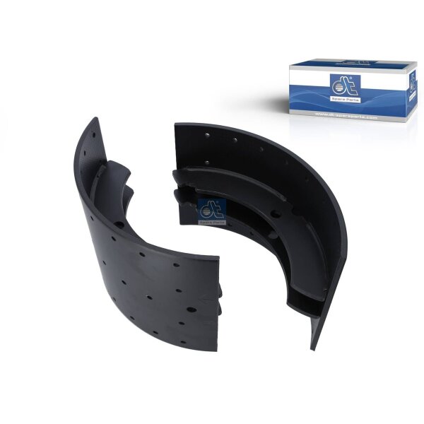 Brake Shoe Set rear axle without lining 225 mm DT SPARE PARTS for VOLVO FMX