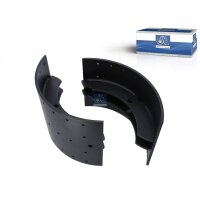 Brake Shoe Set rear axle without lining 225 mm DT SPARE...