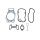 Gasket set Cylinder Head DT SPARE PARTS suitable for e.g. SCANIA P I