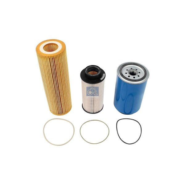 Filter-Satz DT SPARE PARTS IAM-Expertise passend für u.a. SCANIA