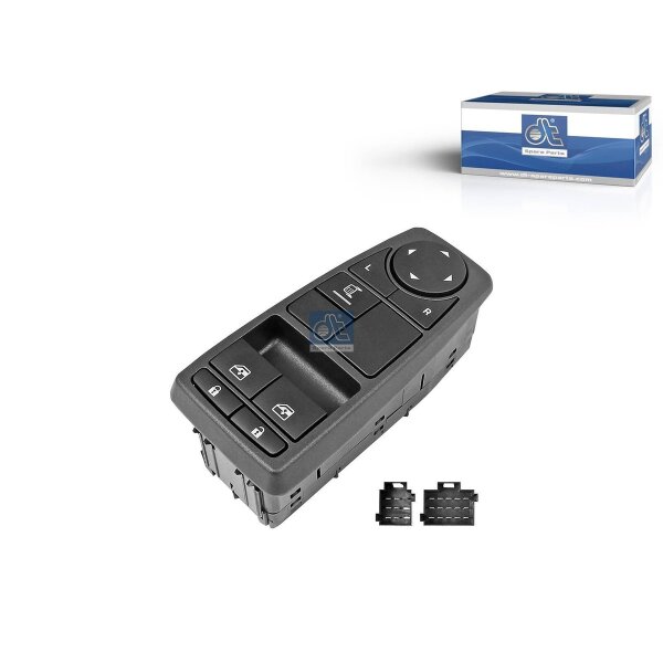 Schalter Fensterheber fahrerseitig DT SPARE PARTS für u.a. MAN TGS