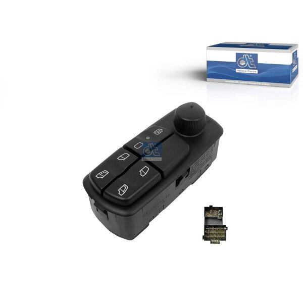 Schalter Fensterheber fahrerseitig DT SPARE PARTS für MERCEDES-BENZ