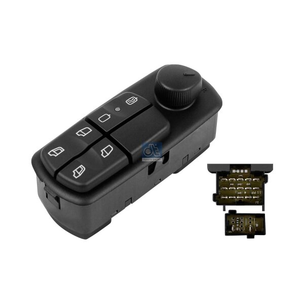 Schalter Fensterheber fahrerseitig DT SPARE PARTS für u.a. MERCEDES-BENZ ATEGO