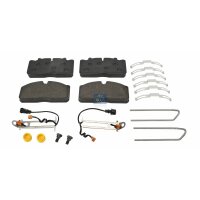 Brake Pad Set Disc Brake front axle DT SPARE PARTS for...