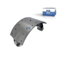 Brake shoe without lining 160 mm DT SPARE PARTS suitable...
