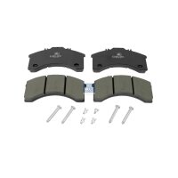 Brake Pad Set Disc Brake front axle DT SPARE PARTS for...