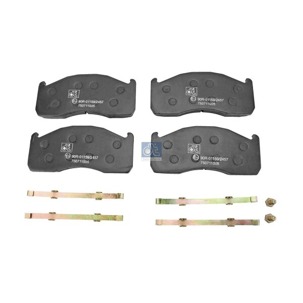 Brake Pad Set Disc Brake rear axle DT SPARE PARTS for e.g. VOLVO FM