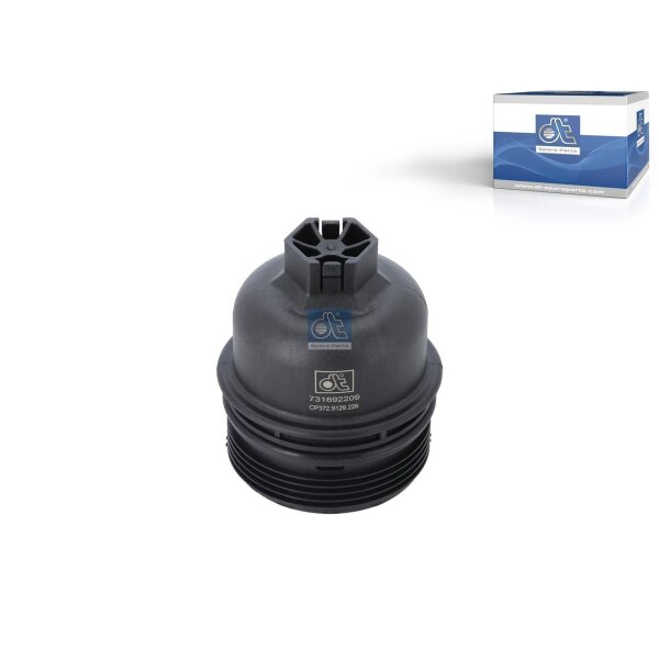 Cap Oil Filter Housing DT SPARE PARTS IAM-Expertise fits RENAULT