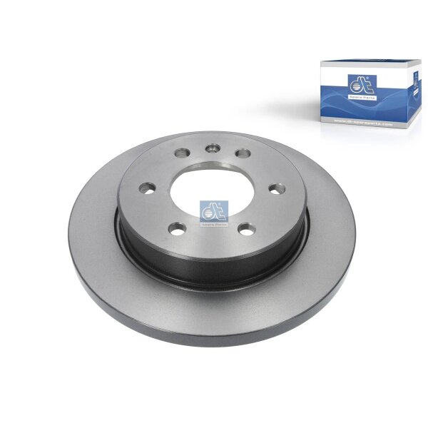 Brake Disc rear axle full Ø 298 mm DT SPARE PARTS for MERCEDES-BENZ