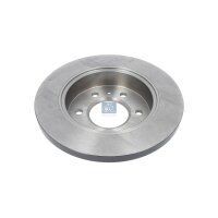 Brake Disc rear axle full Ø 298 mm DT SPARE PARTS...