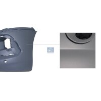 Stoßfänger vorne links DT SPARE PARTS IAM-Expertise passend für u.a. OPEL