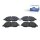 Brake Pad Set Disc Brake front axle DT SPARE PARTS for FIAT DUCATO and others