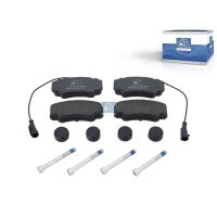 Brake Pad Set Disc Brake rear axle DT SPARE PARTS for...
