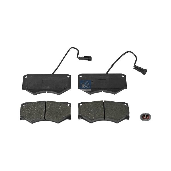 Brake Pad Set Disc Brake front axle DT SPARE PARTS for IVECO DAILY and others