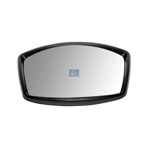 Mirror Glass front mirror on both sides Ø 200 mm DT SPARE PARTS for e.g. MAN