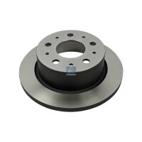 Brake Disc rear axle full Ø 300 mm DT SPARE PARTS...