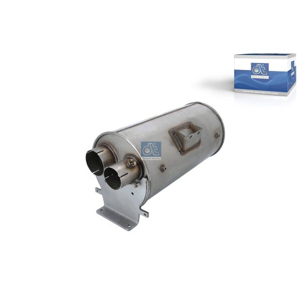 Rear Silencer DT SPARE PARTS Aftermarket-Expertise suitable for e.g. MAN