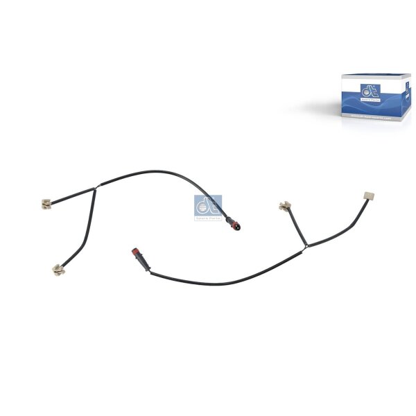 Warning Contact Brake Pad Wear front discs DT SPARE PARTS for e.g. MAN TGA