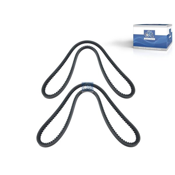 V-belt set XPB1650P 1,650 mm DT SPARE PARTS for MERCEDES-BENZ