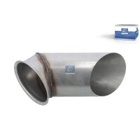 Exhaust Pipe rear DT SPARE PARTS IAM-Expertise suitable...