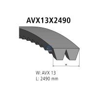 Verbundkeilriemen AVX13X2490 2.490 mm 13 mm DT SPARE...