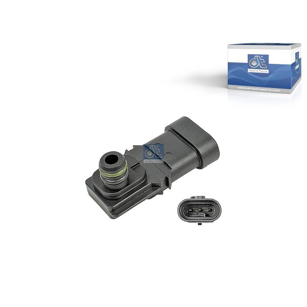 Sensor Saugrohrdruck 3-polig DT SPARE PARTS für u.a. RENAULT CLIO