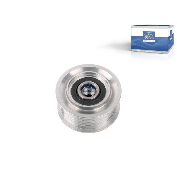 Alternator Pulley Ø 714 mm 8 grooves DT SPARE PARTS for MB ATEGO and others