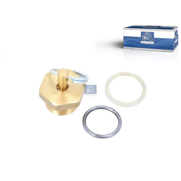 Drain valve M22 x 15 SW 27 DT SPARE PARTS IAM-Expertise suitable for SCANIA 4