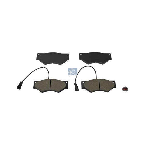 Brake Pad Set Disc Brake front axle DT SPARE PARTS for IVECO DAILY and others