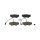 Brake Pad Set Disc Brake front axle DT SPARE PARTS for IVECO DAILY and others