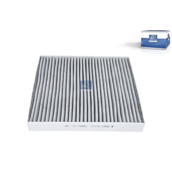Cabin Filter with antibacterial effect DT SPARE PARTS for e.g. VW GOLF