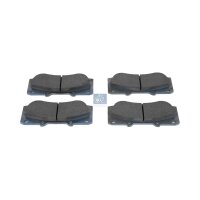 Brake Pad Set Disc Brake front axle DT SPARE PARTS for...