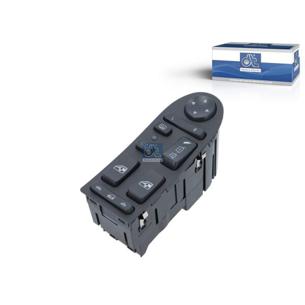 Schalter Fensterheber fahrerseitig DT SPARE PARTS für u.a. MAN TGA