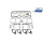 Gasket set engine DT SPARE PARTS IAM-Expertise suitable for MAN