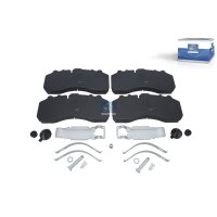 Brake Pad Set Disc Brake rear axle DT SPARE PARTS for...