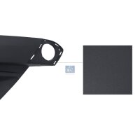 Front bumper panel right DT SPARE PARTS IAM-Expertise suitable for RENAULT