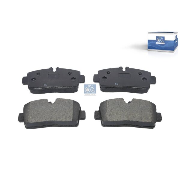 Brake Pad Set Disc Brake Rear Axle DT SPARE PARTS IAM-Expertise for e.g. IVECO