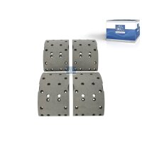 Brake Lining Set Drum Brake Rear Axle DT SPARE PARTS...