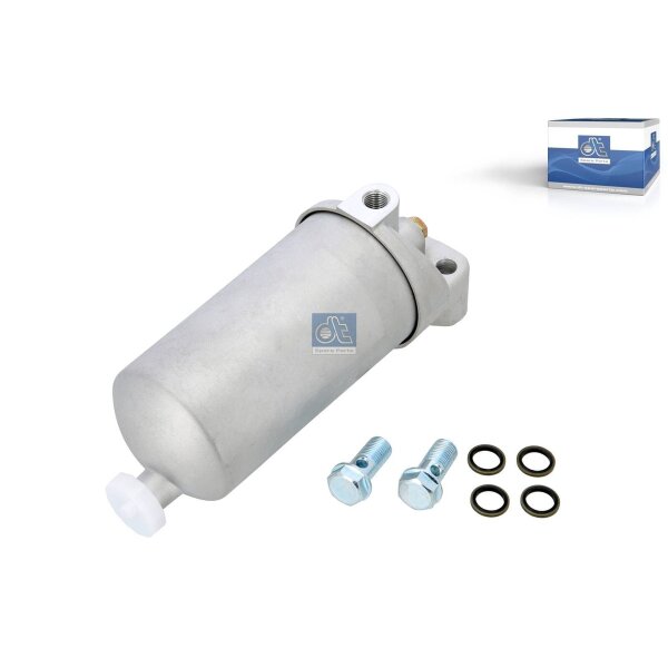 Fuel Filter with housing cover DT SPARE PARTS suitable for e.g. FAW
