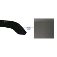 Widening front left mudguard DT SPARE PARTS IAM-Expertise suitable for DAF