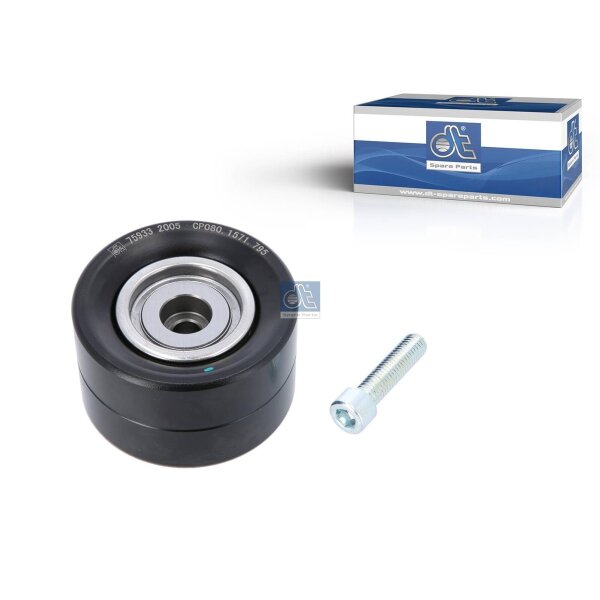 Spannrolle Keilriemen Ø 80 mm 48 mm DT SPARE PARTS für u.a. MERCEDES-BENZ AXOR
