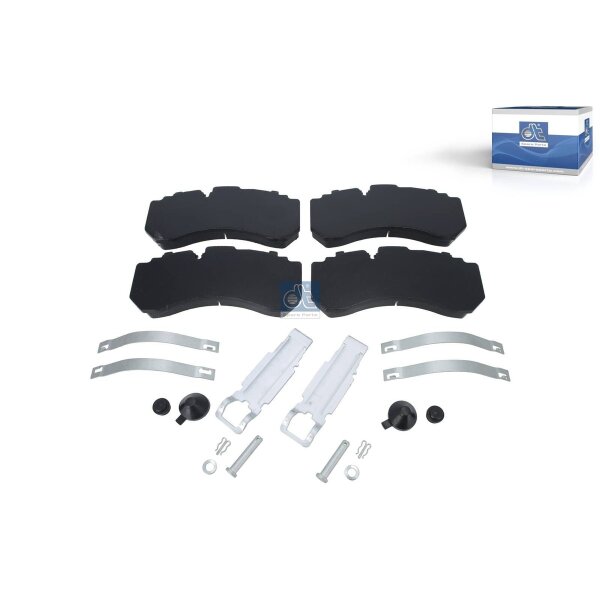 Brake Pad Set Disc Brake Rear Axle DT SPARE PARTS IAM-Expertise for e.g. DAF