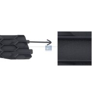 Radiator grille cover right DT SPARE PARTS IAM-Expertise suitable for VOLVO