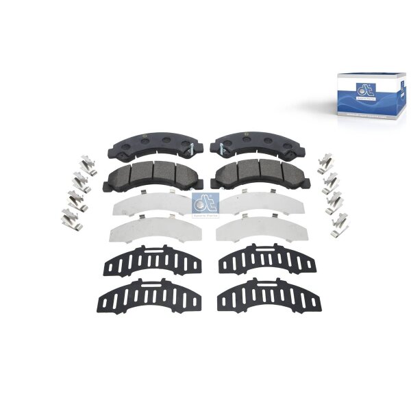 Bremsbelagsatz Scheibenbremse Vorderachse DT SPARE PARTS für ISUZU