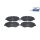 Brake Pad Set Disc Brake DT SPARE PARTS suitable for MERCEDES-BENZ