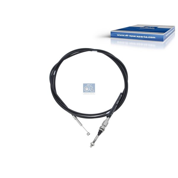 Cable pull for flap release stowage box 3,370 mm DT SPARE PARTS for MB ATEGO