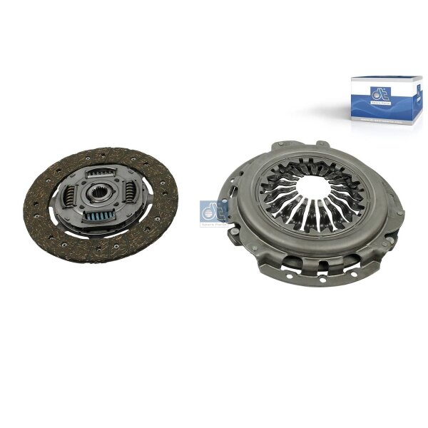 Kupplungssatz Ø 242 mm 24 x 21 DT SPARE PARTS für u.a. OPEL MOVANO